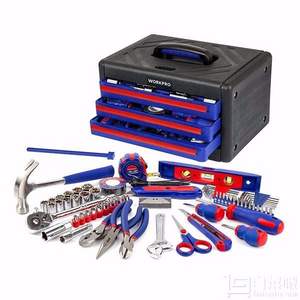 WORKPRO 萬(wàn)克寶 W009022 通用工具三層抽屜式組套125件套