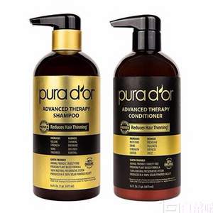 Pura d'or 深层修复套装 洗发水473ml+护发素473ml 