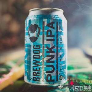 英国进口 酿酒狗 狗朋克英式印度淡啤酒Punk IPA 330ml*6听*2箱