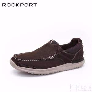 Rockport 乐步 Langdon 男士真皮一脚蹬休闲鞋BX2045