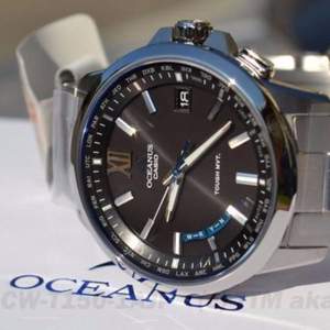 CASIO 卡西欧 OCEANUS 海神系列 OCW-T150-1AJF 太阳能6局电波男表