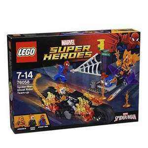 限Prime会员，Lego 乐高 漫威超级英雄系列 76058 蜘蛛侠：组队幽灵骑士