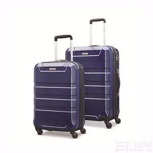 蓝色款补货，Samsonite 新秀丽 Invoke 硬壳拉杆箱2件套（20寸+28寸） $105.99（$120.99-15）直邮含税