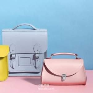 THE CAMBRIDGE SATCHEL 全线5折闪促，女士MINI POPPY真皮单肩手提包 新低£50 