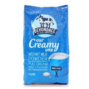 澳洲进口，Devondale 德运 全脂高钙成人奶粉 1kg*3包 135元包邮包税