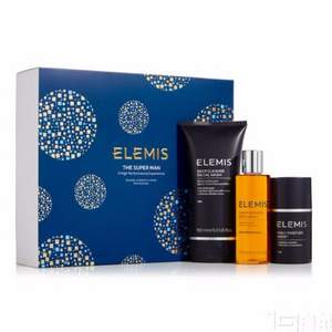 ELEMIS 艾丽美 精选多款套装买3免1，男士三件套装 （洁面乳150ml+日霜50ml+沐浴乳100ml）£25.3