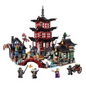 金盒特价，LEGO 乐高 70751 忍者神庙限量版 $122.02（$137.02-15）