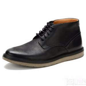 2017秋款 Clarks 其樂 Bonnington Top 男士真皮英倫系帶短靴*2雙