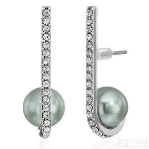 kate spade 凱特絲蓓 Pearl Grey Ear珍珠全耳式耳環(huán) Prime會員湊單免費直郵含稅