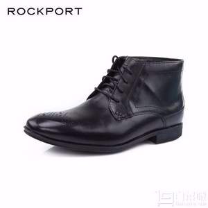 镇店之宝，Rockport 乐步 Style Connected 男士真皮商务短靴V81597