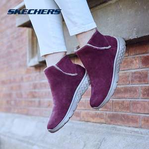 镇店之宝，Skechers 斯凯奇 On-The-Go 女士真皮轻质雪地靴 14402 多色