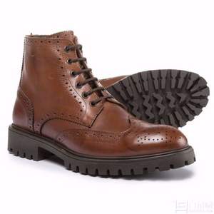 意大利产，A. Testoni 铁狮东尼 男士真皮踝靴  $179.99