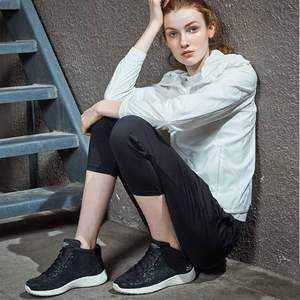 Skechers 斯凯奇 BURST系列 女士真皮运动短靴 66666037 2色