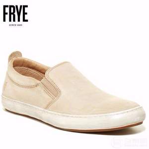 Frye Norfolk  弗莱 男士真皮一脚蹬休闲鞋 2.8折$49.99