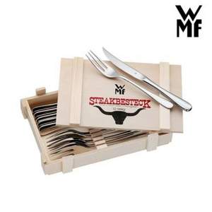 WMF 福腾宝 Steakbesteck系列 不锈钢餐叉12件套 Prime会员免费直邮含税