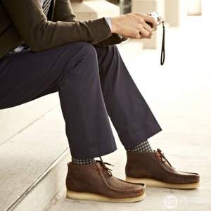 经典款码全，Clarks 其乐 Stinson Hi 男士袋鼠鞋 多色