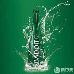 Badoit 波多 充气天然矿泉水 玻璃瓶装 750ml*12瓶+凑单品