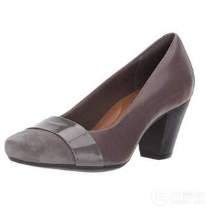 限US5碼，Clarks 其樂 Garnit Lucia 女士真皮高跟鞋 含稅直郵