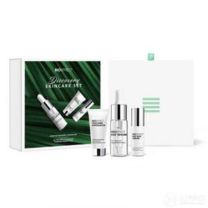 BIOEFFECT 蓓欧菲 明星三件套装（精华露15ml+凝露5ml+磨砂膏10ml）£83.3