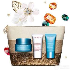 CLARINS 娇韵诗 恒润乳霜圣诞套装 面霜50ml+去角质洁颜霜15ml+面膜15ml