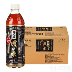 ITOEN 伊藤园 浓味乌龙茶（无糖）500ml*24瓶  
