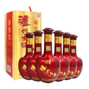 天貓商城：瀘州老窖 古酒珍藏8年濃香型52度白酒 500ml*6瓶