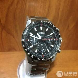 亞馬遜海外購：Seiko 精工 SSB031PC 三眼計(jì)時(shí)石英男表 Prime會(huì)員免費(fèi)直郵含稅