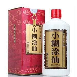 亚马逊中国：小糊涂仙 52度浓香型白酒 500ml