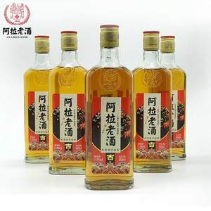 天猫商城：阿拉老酒 大吉大利礼盒装 花雕酒480ml*6瓶 整箱装