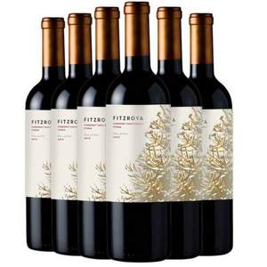 智利進(jìn)口 干露 費(fèi)洛雅 赤霞珠西拉葡萄酒 750ml*6瓶 