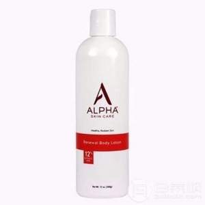 鸡皮肤克星，Alpha Skin Care 12%果酸丝滑身体乳 340g*3瓶