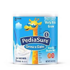 亚马逊海外购：美国雅培 PediaSure 小安素助成长婴幼儿营养奶粉 香草味 397g*2罐 prime会员凑单免费直邮