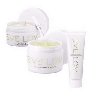 EVE LOM 明星产品套装（卸妆洁面膏200ml+急救面膜100ml+晨间洁面125ml）£112.32