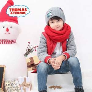 天猫商城：Thomas & Friends 托马斯和朋友 正版授权男童加厚棒球服 2色