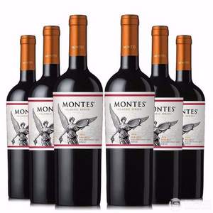 Montes 蒙特斯 经典系列 马尔贝克红葡萄酒 750ml*6瓶