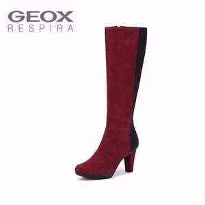 <span>白菜！</span>0點開始，GEOX 健樂士 女士羊皮粗跟長筒靴