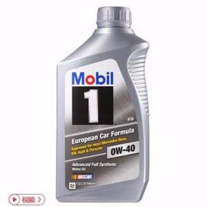 双十一预售，Mobil 美孚1号 全合成机油 0W-40 SN 946ml*6瓶