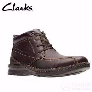 限UK7码，Clarks 其乐 Vanek Rise 男士真皮系带短靴 Prime会员免费直邮含税