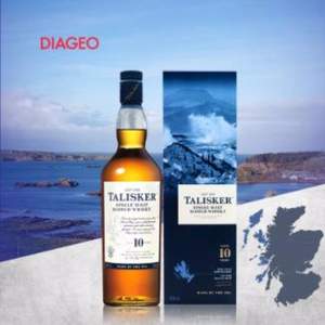 Talisker 泰斯卡 10年单一麦芽苏格兰威士忌700ml*3件