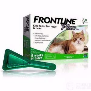 FRONTLINE 福来恩 猫咪体外驱虫滴剂 整盒3支装*2件 ￥157.8包邮  