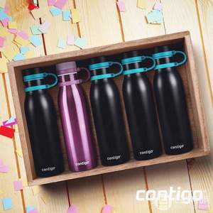 Contigo 康迪克 Matterhorn 不锈钢真空保温杯600ml 兰花紫