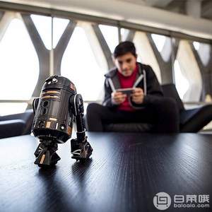 再降￥96！亞馬遜限定版，Sphero 星球大戰(zhàn) App智能遙控 R2-Q5機(jī)器人 Prime會(huì)員免費(fèi)直郵含稅