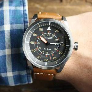 CITIZEN 西鐵城 AW1360-12H 光動(dòng)能男士腕表