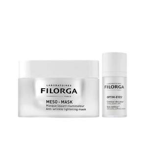 0点开始，FILORGA 菲洛嘉 360度雕塑靓丽眼霜 15ml+十全大补面膜 50ml