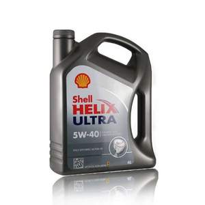 德国版，Shell 壳牌 Helix Ultra 超凡灰喜力 SN 5W-40 全合成机油4L*2桶