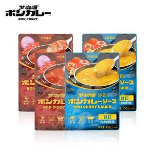 大塚食品， 梦咖喱 日式咖喱沙司即食拌饭酱 250g*4盒