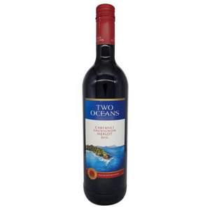 TWO OCEANS 双洋 加本力苏维翁梅洛红葡萄酒 750ml*2瓶