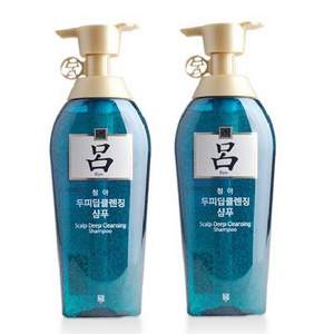 韓國RYOE 茉莉 綠呂洗發(fā)水 500ml*2瓶*2件+湊單品