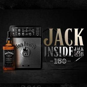 Jack Daniels 杰克丹尼 田纳西州威士忌 限量版音箱礼盒 700ml*2件