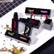 YSL 圣羅蘭 鏡光黑管純色唇釉 2色